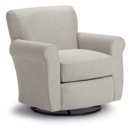 Gemily Swivel Glider - Dove Grey 2837 / 21653