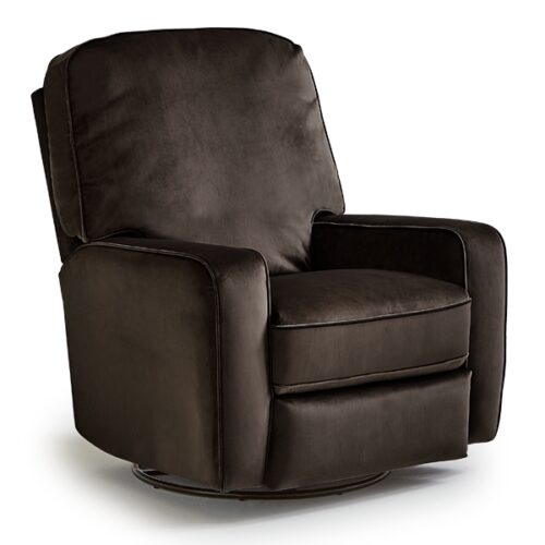 Bilana Modern Swivel Glider Recliner- Manual