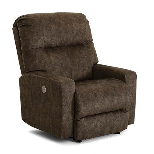 Power Tilt Headrest Space Saver Recliner - Fabric - Kenley