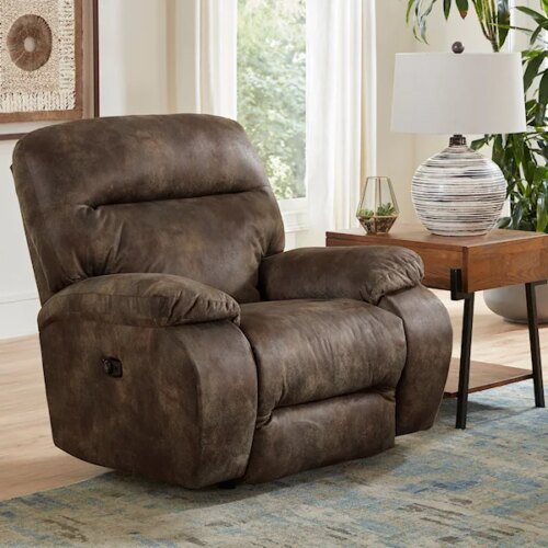 Arial Casual Power Rocker Recliner with USB Port