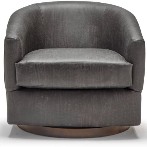 Ennely Swivel Barrel Chair