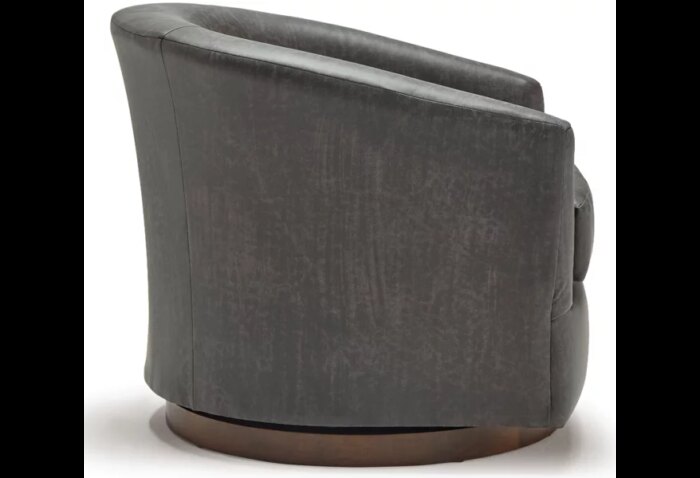 Ennely Swivel Barrel Chair - Image 3