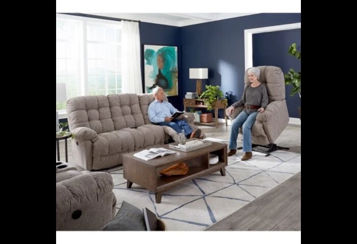 Brosmer Power Swivel Glider Recliner with Power Headrest - Image 4