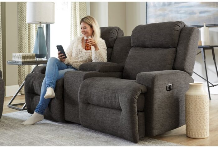 O'neil Power Rock Console Recline Love W/ Pwr Head - Image 4