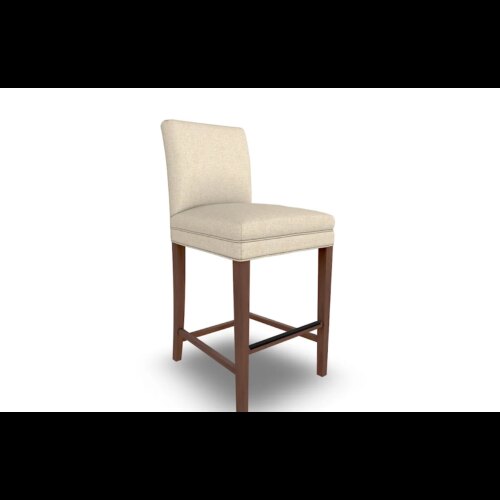 Myerlette Casual 24" Upholstered Counter Stool
