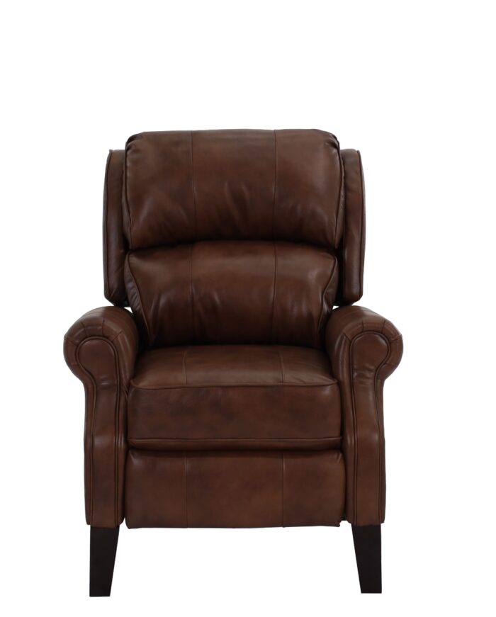 Joanna Nutmeg Leather High Leg Recliner - Image 2