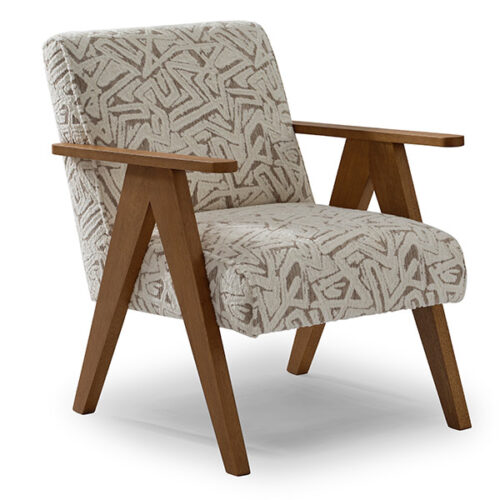Bayden Modern Sawhorse Accent Chair