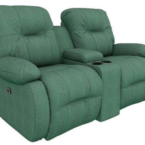 Brinley Power Reclining Rocker Loveseat with Console