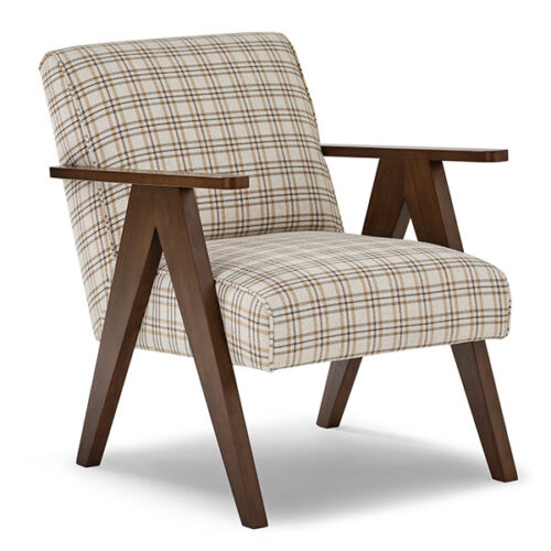 Bayden Modern Sawhorse Accent Chair